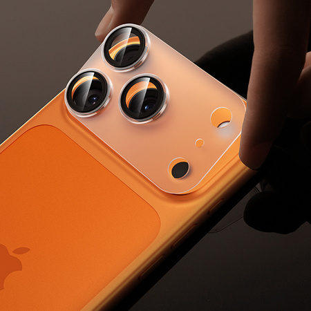 Benks Szkło Hartowane Air Shield Matte Integrated Lens Protector (C067) do iPhone 17 / 16 (obiektyw 2 sztuki) Przezroczyste
