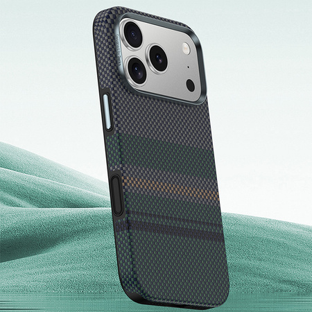 Benks Etui Magnetic Carbon Kevlar Armor Pro Aurora 600D do iPhone 17 Pro – Etui Carbon Kevlarowe z Efektem Aurora i Kompatybilnością MagSafe