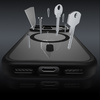 Benks Etui Magnetic Mist Metal Frame do iPhone 17 Air białe (Camera Control Button) – Smukłe Etui Metal Frame z Funkcją Camera Control