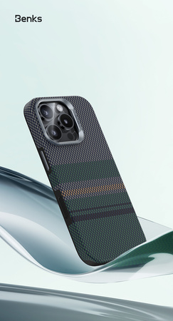 Benks Etui Magnetic Armor Pro Aurora Kevlar 600D (BC66) do iPhone 16 Pro Max