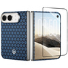Benks Etui Magnetic Armor Grid Air Grand Combo do iPhone Duo niebieskie