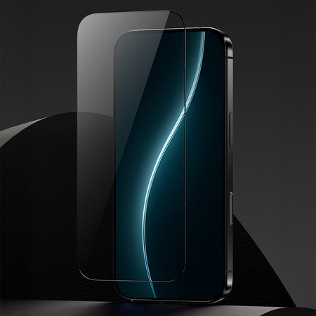 Benks Hartowane szkło Glass Warrior HD do iPhone 17 Pro Max czarne – wysoka przejrzystość, pełna ochrona ekranu