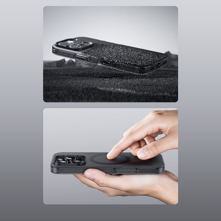 Benks Etui Magnetic Lucid Armor (0063) do iPhone 16 Szare