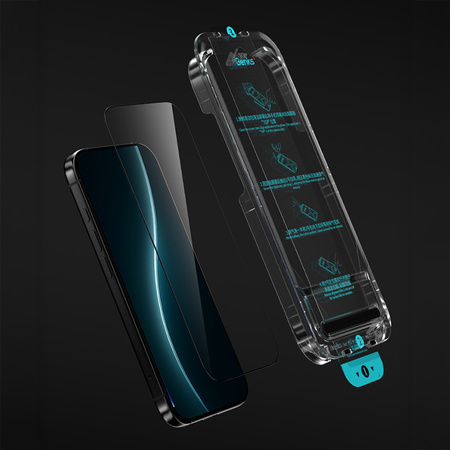 Benks Szkło Hartowane Glass Warrior HD do iPhone 17 Pro czarne – wzmocniona powierzchnia, krystaliczny obraz