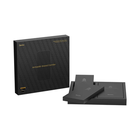 Benks Zestaw Combo Armor Air Aurora Axis Kevlar do Samsung Galaxy Z Fold 7 - back case + front cover + szkło