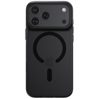 Benks Etui Magnetic Lucid Armor Pro do iPhone 18 Pro Max / 17 Pro Max czarne – przezroczysta ochrona z ramką pochłaniającą wstrząsy i MagSafe