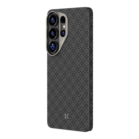 Benks Etui do Samsung Galaxy S26 Ultra Carbon Kevlar Armor Air Armor Grid z MagSafe Wzmacniane – Czarne