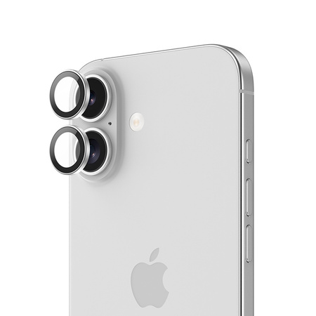 Benks Szkło Hartowane DR Sapphire Lens Protector na aparat do iPhone 17 (obiektyw 2 sztuki) Srebrne