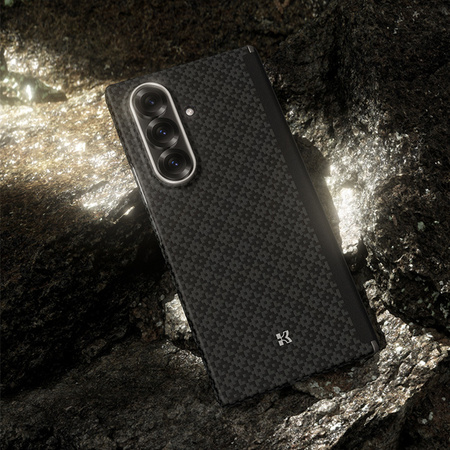 Benks Etui Magnetic Carbon Kevlar Armor Grid Axis 1000D do Samsung Galaxy Z Fold 7 – Pancerne Etui Carbon Kevlarowe z Ochroną Premium
