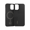 Benks Etui Montage Magnetic Armor Air Kevlar PC Frame 600D+1500D (M064) do iPhone 16 Plus Czarne