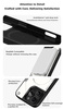 Benks Etui Dynamic Minimalist do iPhone 16 Czarne