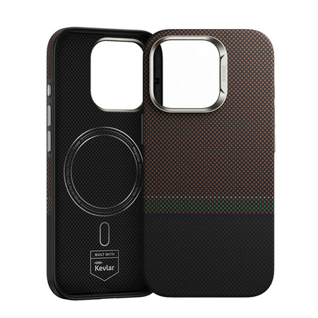 Benks Etui Carbon Kevlar Armor Pro Prestige MagSafe do iPhone 16 Pro plecki pokrowiec ochrona Camera Control sterowanie aparatem