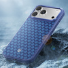 Benks Pancerne Etui Ochronne Armor Air Armor Grid Kevlar Carbon Metal Frame 600D do iPhone 18 Pro Max / 17 Pro Max Niebieskie