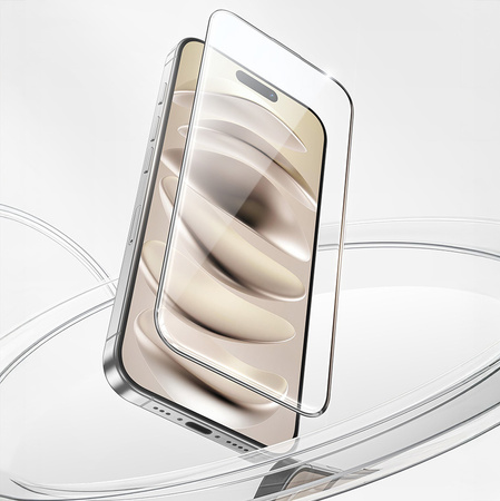 Benks Hartowane szkło Glass Warrior HD (AS66) do Iphone 16 Pro Max czarne