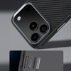 Benks Etui Magnetic Carbon Kevlar Armor Pro Metal Frame 600D do iPhone 17 Pro czarne (Camera Control Button) – Wytrzymałe Etui Carbon Kevlarowe z Ochroną i Funkcją Camera Control