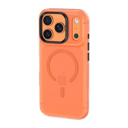 Benks Etui Magnetic Lucid Armor (C069) do iPhone 17 Pro Pomarańczowe (Camera Control Button)