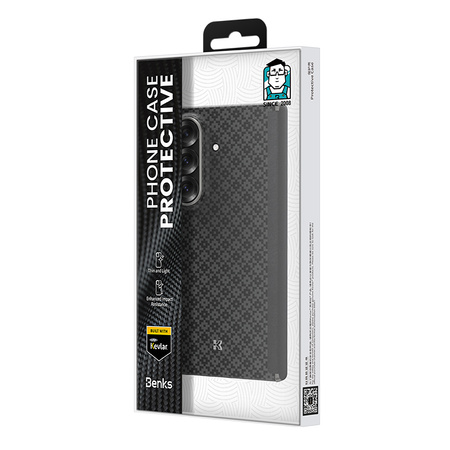 Benks Etui Magnetic Carbon Kevlar Armor Grid Axis 1000D do Samsung Galaxy Z Fold 7 – Pancerne Etui Carbon Kevlarowe z Ochroną Premium