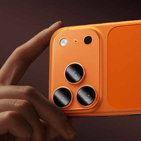 Benks Szkło Hartowane Air Shield Matte Integrated Lens Protector (C067) do iPhone 17 / 16 (obiektyw 2 sztuki) Przezroczyste