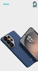 Benks Etui do Samsung Galaxy S26 Carbon Kevlar Armor Air Grid z MagSafe Wzmacniane – Niebieskie