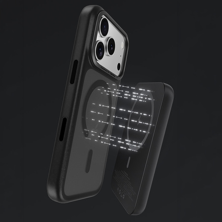 Benks Etui Ochronne Mist Metal Frame do iPhone 18 Pro / 17 Pro Czarne
