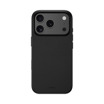 Benks Etui Magnetic Vita Pro Silicone do iPhone 17 Pro czarne (Camera Control Button) – Smukłe Etui Silikonowe z Ochroną Aparatu
