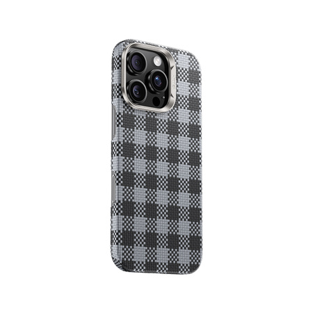 Benks Etui Carbon Kevlar Armor Vichy MagSafe do iPhone 16 Pro Max plecki pokrowiec case ochrona obudowa