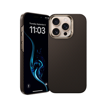 Benks Etui Magnetic Armor Tint Kevlar 1000D (SA65) do Iphone 16 Pro złoty