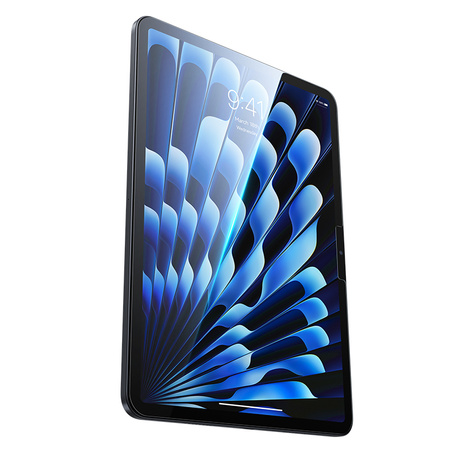Benks Szkło Hartowane Glass Warrior HD do iPad Air 13 2024 czarne – szkło ochronne, wysoka przejrzystość