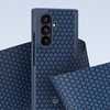 Benks Etui Magnetic Armor Grid Pro Grand Combo do Samsung Galaxy Z Fold 8 Ultra Niebieskie