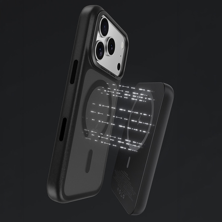 Benks Etui Ochronne Mist Metal Frame do iPhone 18 Pro Max / 17 Pro Max Czarne