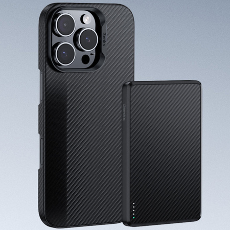 Benks Etui Magnetic Armor Air Kevlar PC Frame 600D (E065) do Iphone 16 Pro czarny