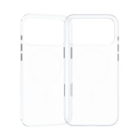 Benks Etui Magnetic Crystal do Iphone 17 przezroczysty (Camera Control Button)