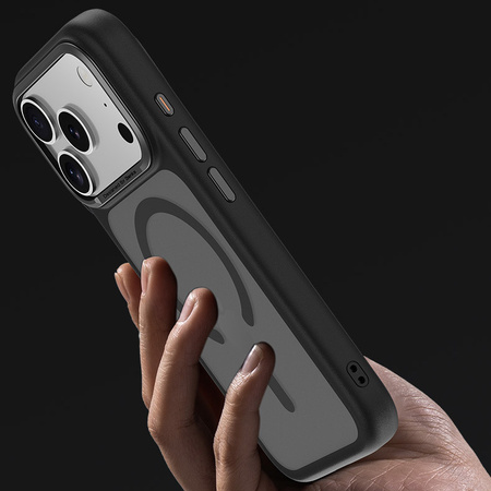 Benks Etui Magnetic Mist Metal Frame (K070) do Iphone 17 Pro Max biały (Camera Control Button)