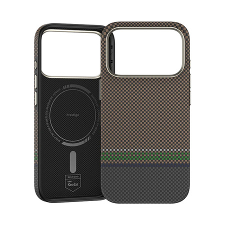 Benks Etui Magnetic Carbon Kevlar Armor Pro Prestige 600D do iPhone 17 Pro Max – Pancerne Etui Carbon Kevlarowe z Ochroną i MagSafe