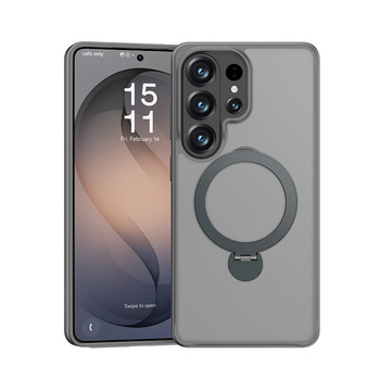 Benks Etui do Samsung Galaxy S26 Ultra Magnetic Mist z MagSafe ze Stojakiem – Szare