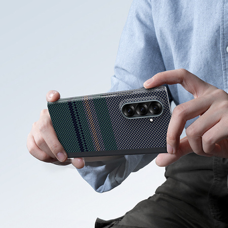Benks Etui Magnetic Carbon Kevlar Armor Air Aurora Axis 600D+1000D do Samsung Galaxy Z Fold 7 – Pancerne Etui Carbon Kevlarowe z Wzmocnioną Ochroną