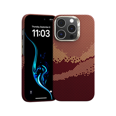 Benks Etui Magnetic Golden Tide Kevlar 600D do iPhone 16 Pro