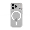 Benks Etui Magnetic Mist Metal Frame (K070) do iPhone 17 Pro Max Białe (Camera Control Button)