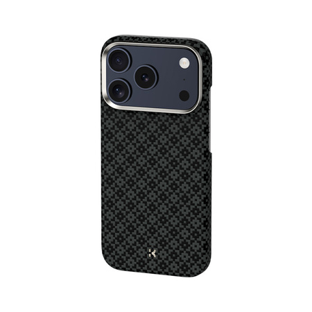 Benks Etui Magnetic Armor Air Armor Grid Kevlar Metal Frame 600D (B070) do iPhone 17 Pro Max Czarne