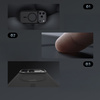 Benks Etui Magnetic Mist Metal Frame do iPhone 17 Pro białe (Camera Control Button) – Smukłe Etui Metal Frame z Funkcją Camera Control