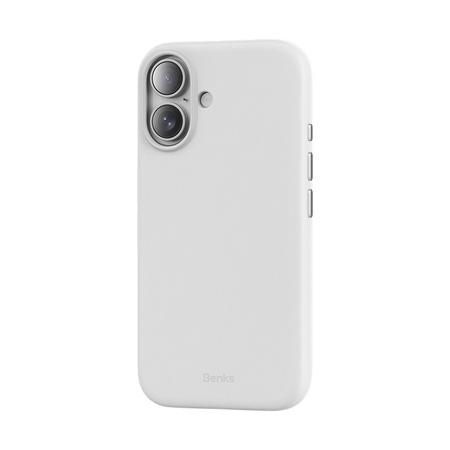 Benks Etui Magnetic Vita Pro Silicone do iPhone 16 Szare
