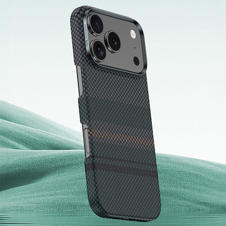 Benks Etui Magnetic Carbon Kevlar Armor Air Aurora 600D do iPhone 17 – Lekkie Etui Carbon Kevlarowe z Aurora Finish i MagSafe