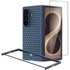 Benks Etui Magnetic Armor Grid Pro Grand Combo (C.K.FL.SA.BE.C051) do Samsung Galaxy Z Fold 8 Ultra niebieski