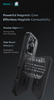 Benks Etui Magnetic Mist Metal Frame do iPhone 16 Pro Max Czarne