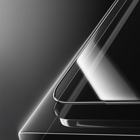 Benks Hartowane szkło Glass Warrior HD do iPhone 17 Pro czarne – wzmocniona powierzchnia, krystaliczny obraz