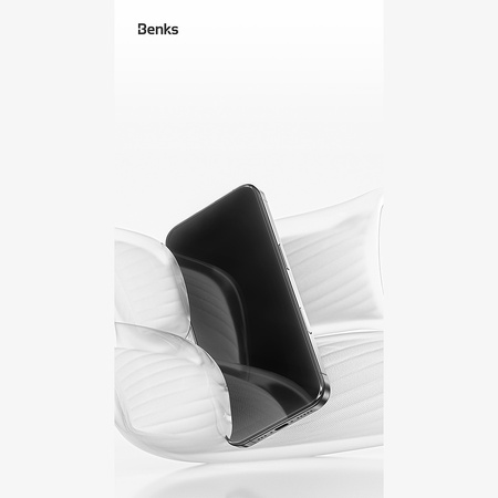 Benks Hartowane szkło Glass Warrior Screen Protector do Iphone 16 Pro czarne
