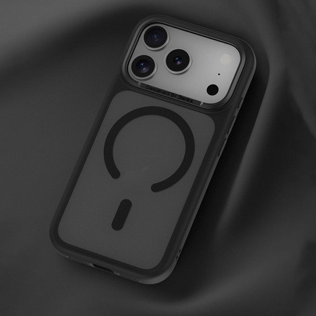 Benks Etui Magnetic Mist Metal Frame (A069) do iPhone 17 Pro Niebieskie (Camera Control Button)