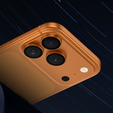 Benks Szkło Hartowane DR Sapphire Lens Protector na aparat do iPhone 17 Pro / 17 Pro Max (obiektyw 3 sztuki) Srebrne