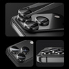 Benks Hartowane szkło Glass Warrior Lens Protector na aparat do iPhone 17 Pro / 17 Pro Max (3 sztuki) czarne – szkło ochronne, elegancki design, odporne na uszkodzenia