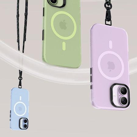 Benks Etui Magnetic Lucid Armor (C067) do iPhone 17 Fioletowe (Camera Control Button)